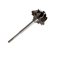 Turbolader kern Chra GT2560R 41,70/53,00mm 11 Schaufeln Kugellager Turbo turbinen rad welle 6,45mm Spitzen höhe