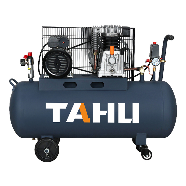 TAHU  Industrial Compressors Belt Driven Type Portable Air Compressor 100L 1500w 2hp 220V TH-2055A