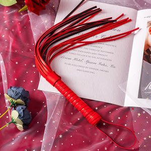 Fouets en cuir SM, fouets en cuir double face pour l'entraînement ludique, outils en cuir Macarons, produits sexuels pour adultes, vente en gros - Product Image 3