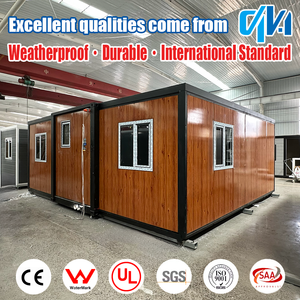 Villa Prefabbricata Moderna Espandibile in Container da 20/40 Piedi, Modulare e Sicura, con Bagno Esterno, per Abitazione o Annesso - Product Image 2