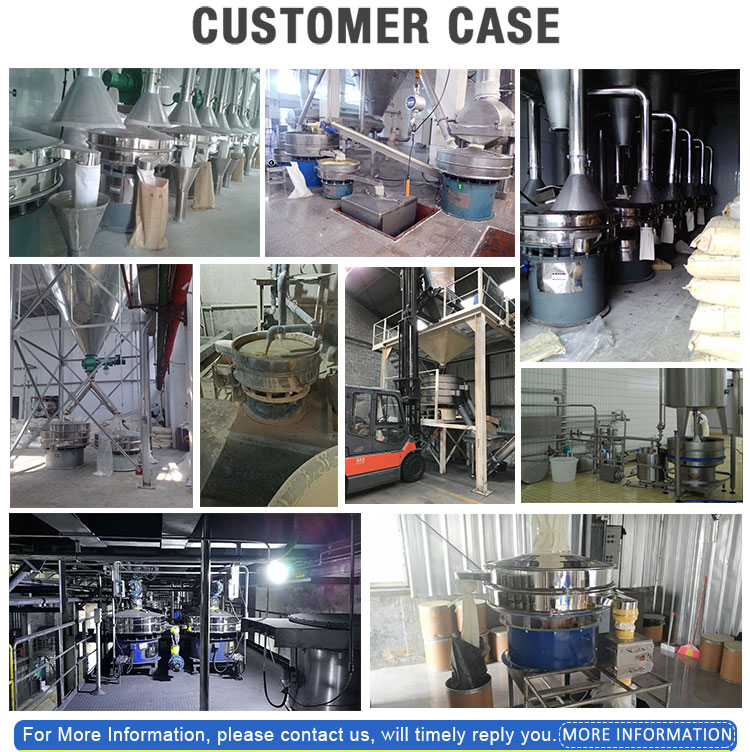 Gyratory Tumbler Screen Vibrating Sifter Pvc Sieving Equipment