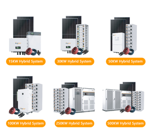 Système solaire hybride <span class=keywords><strong>Bluesun</strong></span> personnalisé pour la maison hors réseau 5KW 10KW 20KW 30KW à vendre - Product Image 5