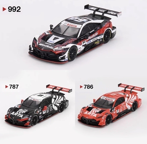 Minigt <span class=keywords><strong>รุ่น</strong></span>1:64 NSX-GT ประเภท <span class=keywords><strong>S</strong></span> GT500 #64 992การ์ดโรงเก็บเครื่องบินโมเดลรถอัลลอย - Product Image 1