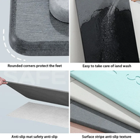 Prix de gros Tapis de douche antidérapant super absorbant à séchage rapide en terre de diatomées Tapis de bain en pierre de diatomite