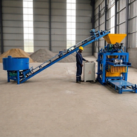 Machine à fabriquer des blocs creux QTJ4-35, machine à blocs pour les petites entreprises