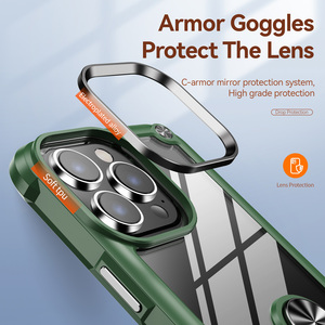Rotazione di 360 gradi anello da dito porta custodia per <span class=keywords><strong>iPhone</strong></span> 14 Pro 15 Plus 12 13 Mini <span class=keywords><strong>11</strong></span> Pro Max Hard <span class=keywords><strong>Cover</strong></span> posteriore custodia del telefono - Product Image 3