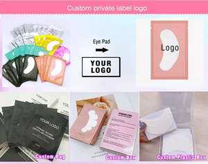 Patch Sottociglia Senza Pelucchi con Logo Personalizzato, Patch in Schiuma per Extension Ciglia, Patch Bio <span class=keywords><strong>Gel</strong></span> per Occhi, Patch Idrogel UV Nero per Occhi - Product Image 6