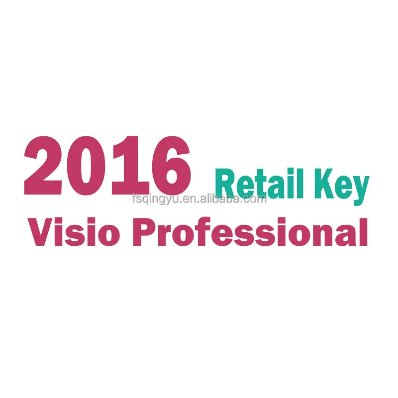 Visio Pro 2016 Digital Key 100% Activación en línea Visio Professional 2016 Clave de licencia Enviar por Ali Chat Page