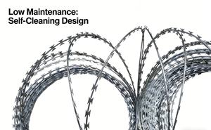सबसे अच्छा विक्रेता गैल्वेनाइज्ड सुरक्षा बाड़ लगाना कॉन्सर्ट टेना प्राइस एंटी चढ़ाई ब्लेड तार जेल रेजर बार्बेड वायर - Product Image 6