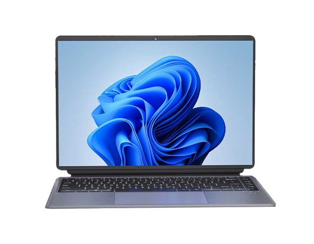 14 Inch 2-in-1 Touch Screen Laptop and Tablet Win 10/11 Notebook Computer with 16GB+128GB RAM 4500mAH Big Battery Metal Body