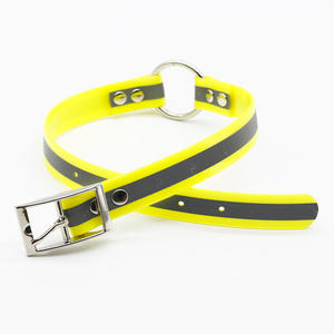 <span class=keywords><strong>Collar</strong></span> reflectante personalizable para perros, correa de nailon recubierta, anillo redondo, luces de gran tamaño con <span class=keywords><strong>TPU</strong></span> duradero, disponible en 8 colores diferentes - Product Image 3