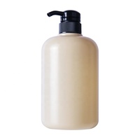Ensemble de soins de la peau en plastique de 800 ml, flacon de lotion champagne, flacon de shampoing vide, flacon de liquide vaisselle avec pompe pour hôtel, gel douche