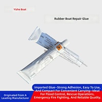 Colle adhésive de réparation PVC en tube, patch en polyuréthane pour coque de bateau, pour bateau gonflable et tissu PVC laminé