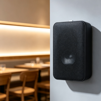 Haut-parleur mural à tension constante 20W, 110V, woofer et tweeter de 4 pouces, enceintes PA commerciales pour hôtel, supermarché, usine, vente en gros