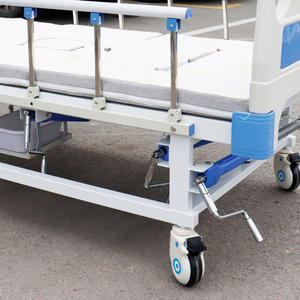 Lit d'hôpital Biobase à trois manivelle économique, équipement clinique à trois manivelle, lit d'hôpital - Product Image 5