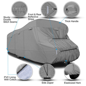 Funda Exterior Impermeable 100% de Tela No Tejida con Función de Bloqueo y 2 Correas Extra Largas de 13 Metros para un Ajuste Seguro - Product Image 5
