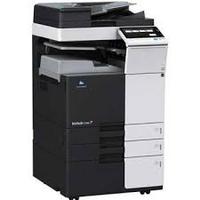 Impresora digital totalmente automática de alta tecnología HP conectada eléctricamente con salida de trabajo clara