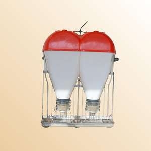 Hengyin Nuevo Alimentador Automático para Cerdos, Húmedo y Seco, Plástico+Acero, Blanco, 50KG, 1 Año de Garantía, Larga Duración, China - Product Image 3