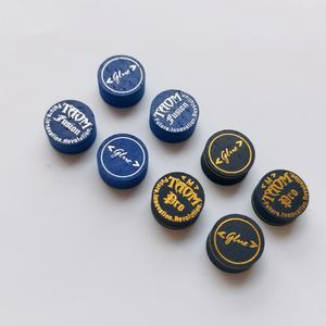 Embout de queue de <span class=keywords><strong>billard</strong></span> Taom Fusion 14 mm, 8 couches de peau de porc, cuir de porc moyen, accessoires professionnels pour queue de <span class=keywords><strong>billard</strong></span> - Product Image 1