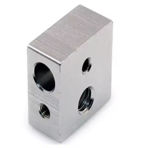 Bloque de Calentamiento No Estándar para Mecanizado CNC en Negro/Plateado, Piezas de Aleación de Aluminio, Acero y Titanio Zinc de Primera Calidad, Fabricante Indio - Product Image 3