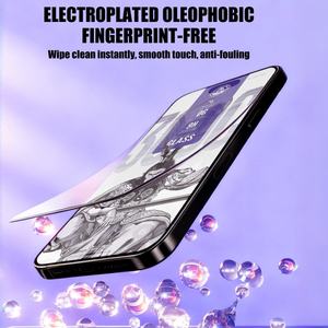 Protector de Pantalla de Vidrio Templado Curvo HD Clear de 300CC para <span class=keywords><strong>iPhone</strong></span> 17Pro/16Pro/15Pro/17 Pro Max/15 Pro Max - Product Image 4