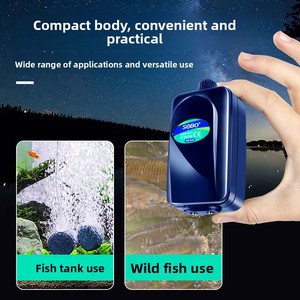 Bomba <span class=keywords><strong>de</strong></span> Aire <span class=keywords><strong>de</strong></span> Bajo Consumo y Ultra Silenciosa Songbao para Peceras y Acuarios con Gran Volumen <span class=keywords><strong>de</strong></span> Aire - Product Image 4