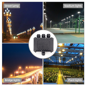 Caixas De Junção Elétrica Subterrânea Waterproof 4Way IP68 Waterproof Caixa De Junção Do Bloco De Terminais Do Cabo De Alimentação Caixa De Junção - Product Image 6