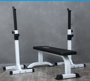 Banco Combinado para Entrenamiento de Fuerza con Soporte para Sentadillas y Press de Banca para Gimnasio - Product Image 5