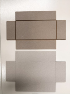 New Used Pneumatic Cardboard V <strong>Grooving</strong> <strong>Machine</strong> for Rigid Boxes with Corners Cutting Function - Product Image 4