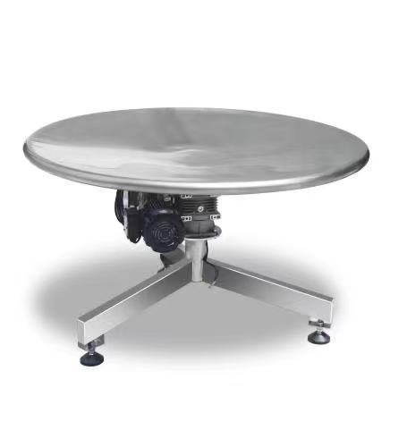 Full 304 Direct Rotary Turning Collection Table for Packing System