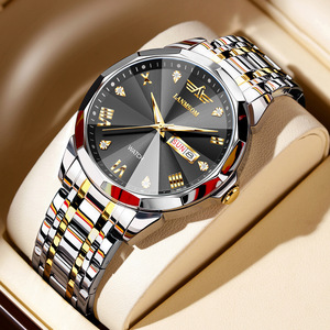 Watch wholesale quartz watches cross-border foreign trade dual calendar men's watch men's watch - Product Image 5