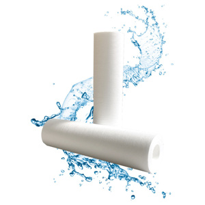 Cartouche filtrante en fil de polypropylène soufflé à chaud de 60 pouces et 20 microns, personnalisée, pour machines de filtration d'eau - Product Image 1