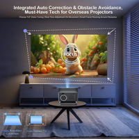 Projecteur Home Cinéma TP400 NTV Transfrontalier 1080P Ultra HD Android 14 Authentique Très Demandé en Europe