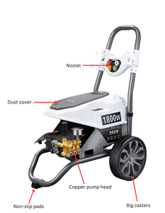 <span class=keywords><strong>Ofertas</strong></span> por Tiempo Limitado: Lavadora de Alta Presión para Autos, 150 bar, 2.5KW, Máquina de Limpieza con Tanque - Product Image 4