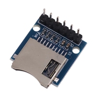 Module de carte mémoire Micro SD TF avec broches pour Arduino ARM AVR