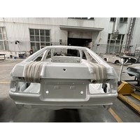 Kit carrosserie AE86 non peint, coque de carrosserie en acier blanc, remplacement pour Corolla Levin Sprinter Trueno