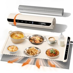 Planche à découper carrée en silicone souple, isolante thermiquement, anti-brûlure, pour la maison, plus fine que une feuille de papier - Product Image 1