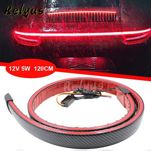 Reylus montaje alto 12V DRL <span class=keywords><strong>rojo</strong></span> señal de giro luz LED coche rotura advertencia parada lámpara trasera maletero Spoiler coche lámpara de circulación diurna - Product Image 1