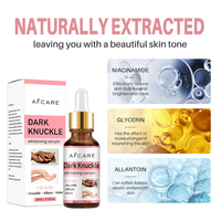 Sérum Éclaircissant pour les Taches Sombres des Articulations, Sans Sulfate, Nourrissant, Éclaircissant et Vitamine C, Double Glutathion, Super Sérum Blanchissant pour la Peau