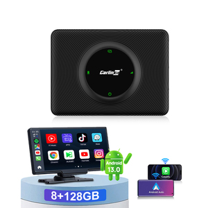 OEM ODM แอนดรอยด์13 Tbox AE AE กล่อง CarPlay ไร้สายแอนดรอยด์ออโต้อะแดปเตอร์128GB ชิปสองช่องสำหรับ Apple YouTube - Product Image 1