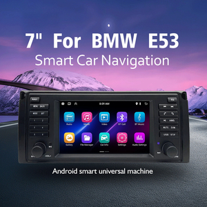 Reproductor Multimedia inalámbrico Carplay GPS Navi para BMW E39 E38 X5 E53 M5 1995-2003 Compatible con Apple Carplay <span class=keywords><strong>Android</strong></span> Auto incorporado - Product Image 2