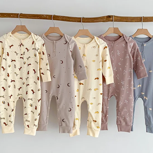 ชุดเด็ก Bizika 2026 ชุดลำลองเด็กเล็ก ชุดนอนเด็กทารก ชุดผ้าฝ้ายเด็กทุกฤดู 200TC สำหรับเด็กชายและเด็กหญิง - Product Image 1