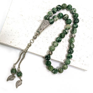 Cuentas de Oración Musulmanas, 8 mm, 33 Cuentas, 45 Piezas, Pulsera Musulmana de Ojo de Tigre, Imam Zaman, Kaba Misbaha Tasbih. - Product Image 3