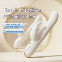 Juguete Sexual de Silicona, Vibrador con Rotación y Propulsión, Estimulación del Punto G y del Punto C, Resistente al Agua IPX6, 10 Frecuencias, Ecológico