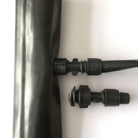 Raccords à vis de verrouillage en plastique 16 mm pour tuyau goutte-à-goutte, filetage mâle vers raccord cannelé/ventouse, raccords pour tuyau goutte-à-goutte, raccords d'irrigation goutte-à-goutte