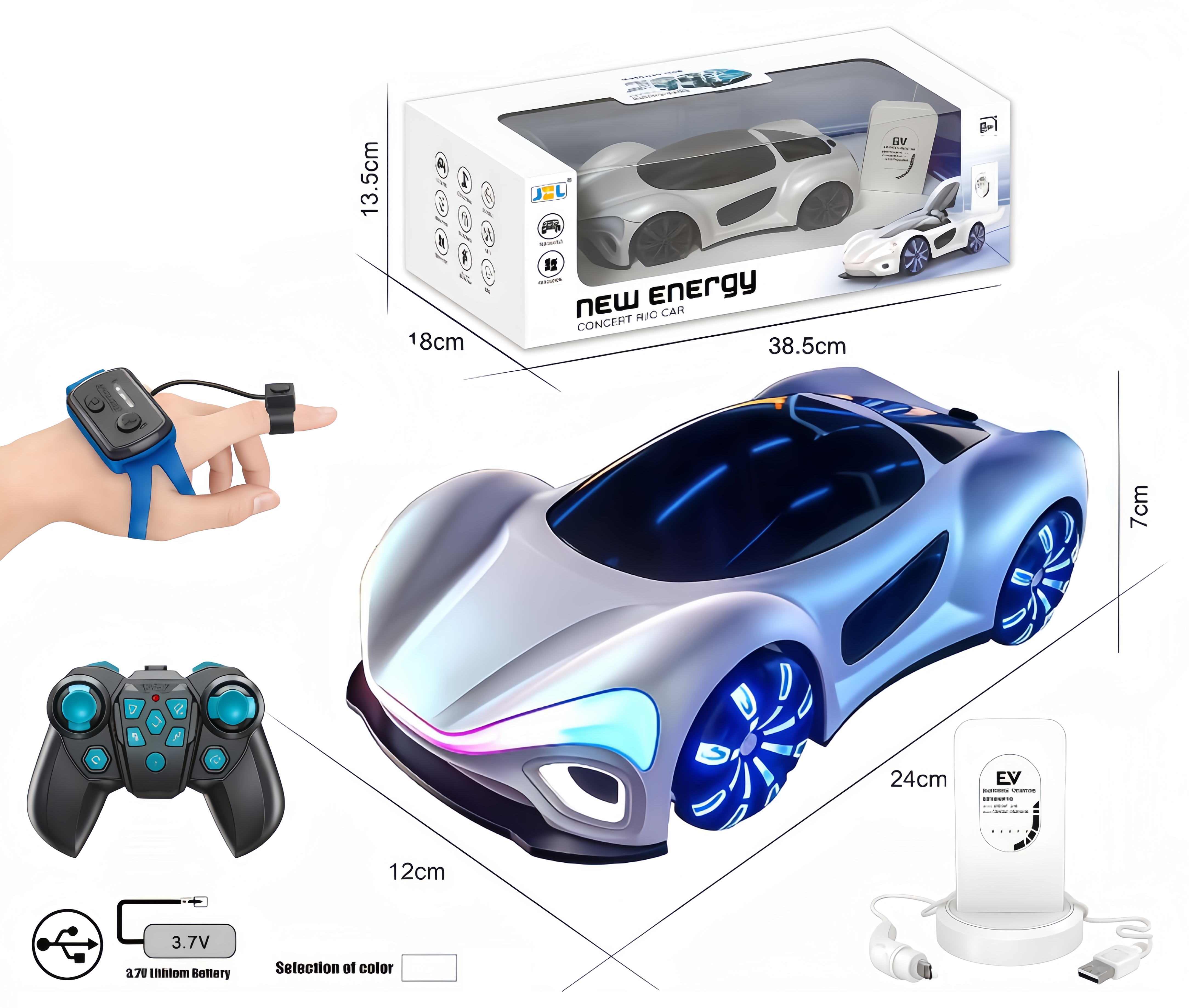 finestra+bianco+controller+orologio+stazione di ricarica