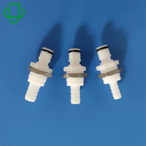 High Quality AP Series Male POM <b>Plastic</b> Quick Coupling External Thread Straight Through-<b>Panel</b> Mounting Wholesale - Product Image 2