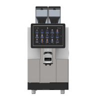 Cafetera Automática Profesional con Pantalla Táctil Inteligente y Función de Verter para Uso Comercial en Hoteles y Cafeterías