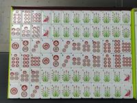 Tuiles de Mahjong de l'Université de l'Alabama en stock, fret aérien en option