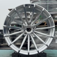 Oferta Especial: Nuevas Llantas de Aleación de Aluminio Forjado Negro Satinado de 30mm y 40mm, Personalizadas con ET 20mm/25mm